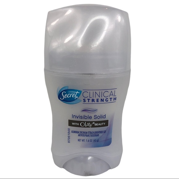 Secret Clinical Strength Invisible Solid w/ Olay Beauty Deodorant ~DISCONTINUED~ - Picture 4 of 4